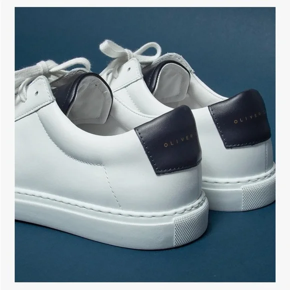 OLIVER CABELL Low 1 Sneaker Buttery Italian Leather size 12 - Picture 5 of 14